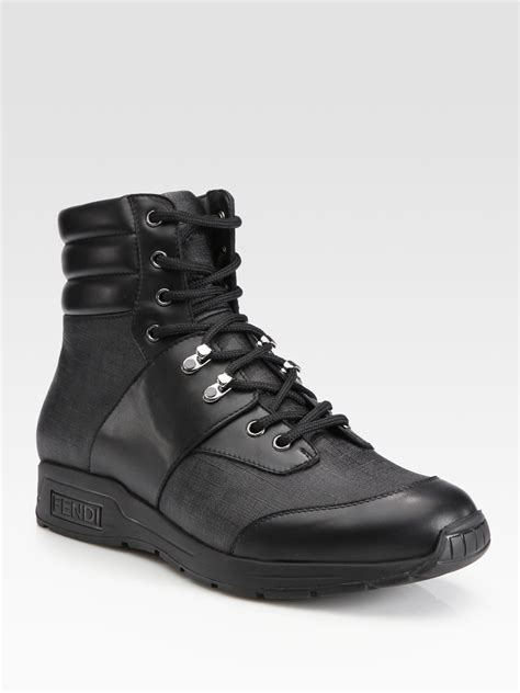 fendi boots pictures|Fendi trekking boots.